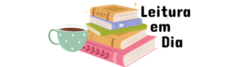 Logo do site Leitura em Dia livros e café