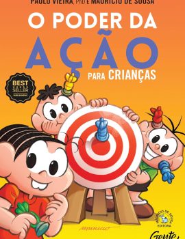 Livro o poder da ação para crianças do ator Paulo Vieira e Graphic Novels